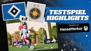 HIGHLIGHTS: HSV VS. FCSB | Testspiel-Highlights präsentiert von HanseMerkur