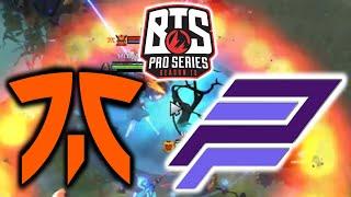 FNATIC vs PURPLE PARADOX - CRAZY SERIES !!! BTS PRO SERIES 13 SEA DOTA 2