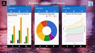 Flutter Tutorial - Flutter Animated Charts