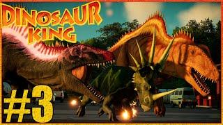 Styracosaurus and Acrocanthosaurus - Dinosaur King Park #3 | Jurassic World Evolution 2