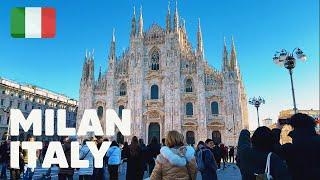 Milan, Italy  — Walking Tour 【4K HDR】| January, 2025