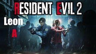 Resident Evil 2 Remake ● Леон - сценарий A ● Кат-сцены (rus sub)