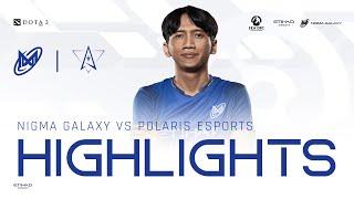 Nigma Galaxy SEA DPC Highlights Vs Polaris Esports