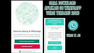 Cara Download GB Whatsapp Versi Terbaru 2023 | GB Whatsapp Tanpa Password