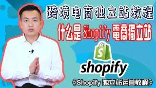 Shopify教程|什么是shopify独立站？|跨境电商独立站教学|facebook广告投放教学GoogleAds广告教程电商教程教学|shopify建站