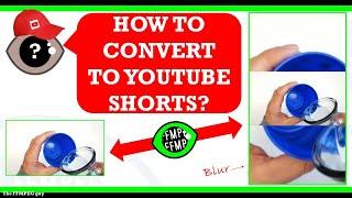 How to create a blur background Youtube shorts video | Blur background with overlay Youtube Shorts