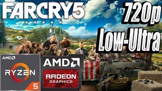 Far Cry 5 - Ryzen 5 3500U Radeon 540x[2GB] & 4GB RAM