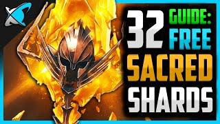 HOW TO GET 32 "FREE" SACRED SHARDS | 15 Months F2P Progress Review | RAID: Shadow Legends