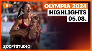 Olympia Highlights Montag 05.08. | Paris 2024 | sportstudio