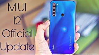 Xiaomi Redmi Note 8 Official MIUI 12 Update