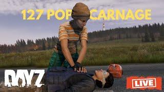 DayZ 127 player PVP madness!