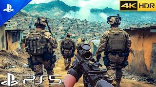 ATTACK ON BRAZIL FAVELA ARMS DEALER | Immersive Realistic Ultra Graphics Gameplay COD MW2 4K60FPS