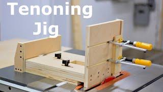 Shopbuilt - Self positioning tenoning jig