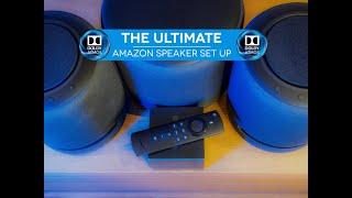 The Ultimate Amazon Speaker Home Cinema Set Up | Two Echo Studio's Plus Echo Subwoofer!