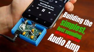 Building the simplest, best sounding, yet most inefficient Audio Amp! || Class A Audio Amp Tutorial