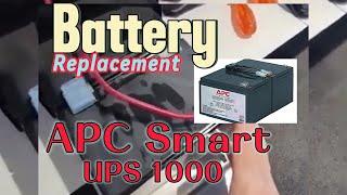 Replacing APC Smart-UPS 1000 battery | How to