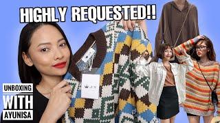 TER-REQUEST! BORONG OUTER DI SHOPEE! UNBOXING WITH AYU NISA