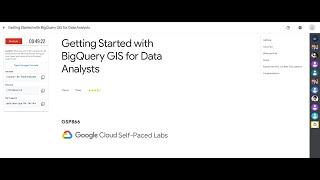 Getting Started with BigQuery GIS for Data Analysts || #Learn_to_earn || #qwiklabs || #GSP866