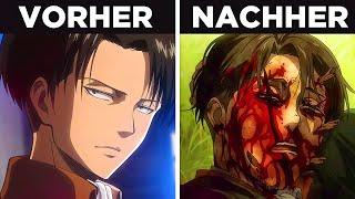 10 Dinge die DU NICHT wusstest über LEVI ACKERMAN (Attack on Titan)