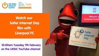 Safer Internet Day 2023 with Liverpool FC