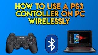 How To Use A PS3 Controller On A PC Wirelessly