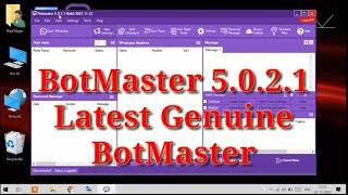 Bot Master 5.0.2.1 Official Version with WA Engager | Group Grabber Fixed | Number Filteration Fixed