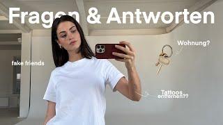 Questions & AnswersFear of moving in together, tattoo removal, fake friends... | Fabienne Bethmann