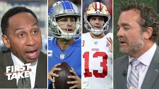 FIRST TAKE | Detroit is biggest threat to 49ers in NFC - Jeff impressed with Lions beat Rams in Wk 1