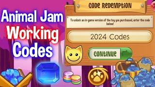 ALL NEW, WORKING, SECRET, SPECIAL, and UPDATED CODES (2024) | Animal Jam