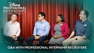 Q&A with Professional Internship Recruiters | Discover Disney Professional Internships