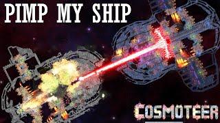 Cosmoteer - Pimp My Ship part 1 - Large mixed career ship