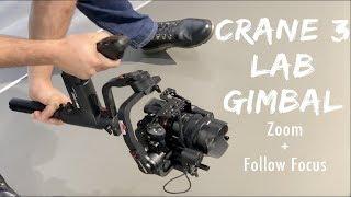 Zhiyun Crane 3 Lab - Follow Focus and Zoom Control!