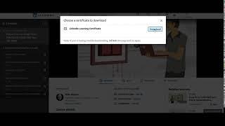 How to download your LinkedIn Learning certificate