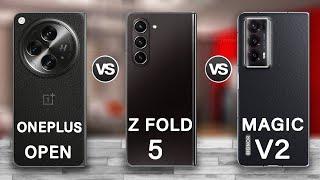 OnePlus Open Vs Samsung Galaxy Z Fold 5 Vs Honor Magic V2 | OnePlus Open Review
