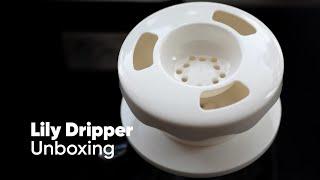 Unboxing & First Brew with the New Lilydrip Coffee Dripper!