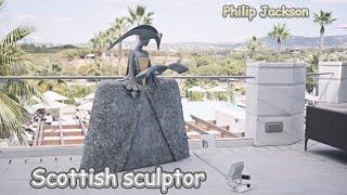 Scottish sculptor, Philip Jackson.