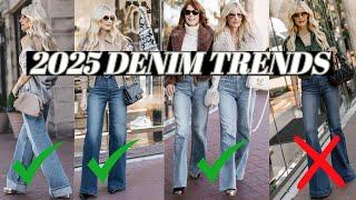 Die heißesten Denim-Trends 2025 und wie man sie mit über 40 stylt | Mode über 40