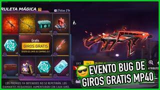 Nuevo Bug del Evento MP40 Cobra Primer Giro Gratis en Free Fire Latam  | JORGEPLAYED