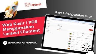 Website Kasir / Point of Sale (POS) pakai Laravel Filament