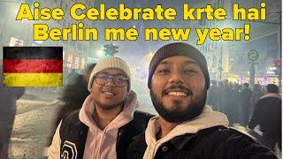New Year celebrations in Berlin 2024 Indian student in Germany @shivatogermany