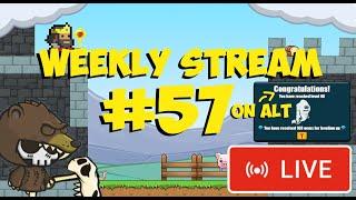 Weekly Stream #57 | Level 40 on Alt | EvoWorld.io | Live