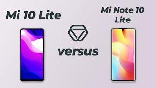 Xiaomi Mi 10 Lite vs Mi Note 10 Lite - Vergleich der wichtigsten Unterschiede auf deutsch