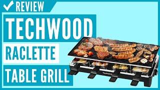 Techwood Raclette Table Grill, Electric Indoor Grill Korean BBQ Grill Review