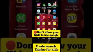 Safe search engine for kids|Don't use google|Kiddle and Dino#youtubeshorts#shorts #tinyedtech#viral