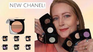 NEW CHANEL single shadows + top coat Ombré ESSENTIELLE & Les Beiges Healthy Glow Sun-Kissed Powder