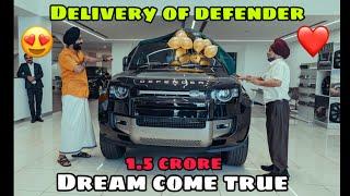 Taking Delivery of Our New Defender  PAPA ki akho mai Khushi ke aasu 