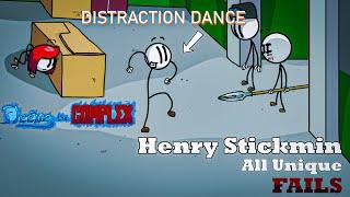 The Henry Stickmin Collection Episode 4 || Fleeing the complex || All Unique Fails ||