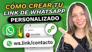 HOW TO CREATE A WHATSAPP LINK WITH YOUR NUMBER 