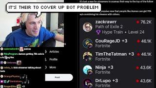 xQc Reacts to New Twitch Update to Escape Botting Allegation