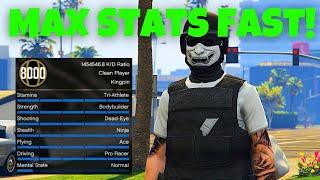 How to Max Out Stats in GTA 5 Online Fast and Easy (2022)